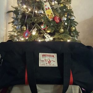 True religion duffle bag