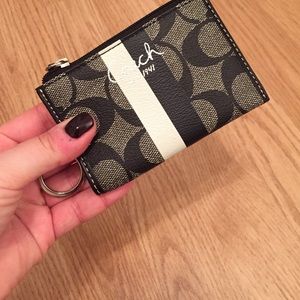 Coach Bags - Authentic Coach Key Ring Wallet Coach Bags - Authentic Coach Key Ring Wallet