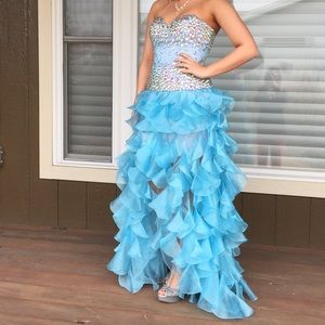 Sherri Hill prom dress (Blue)