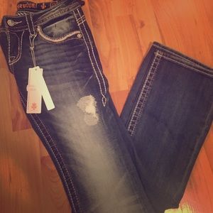 NWT Rock revival jeans!!! ☠✨