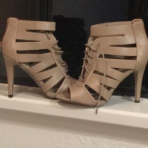 Taupe/Nude heels