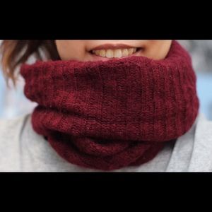 (Burgundy) Infinity Scarf