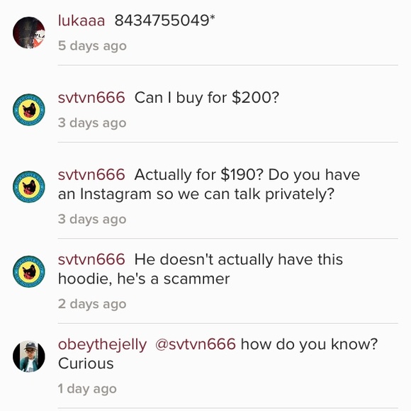 He blocked me from commenting on his page - Picture 1 of 1