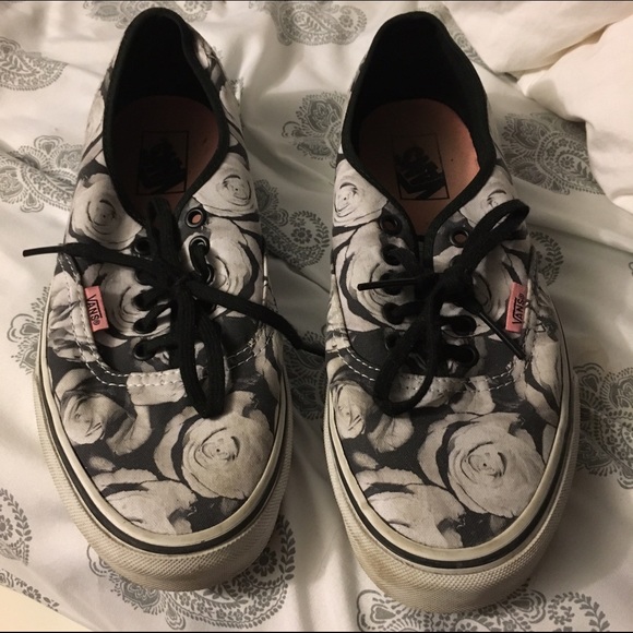Floral vans