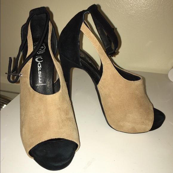 JEFFREY CAMBPELL SUEDE HEELS!