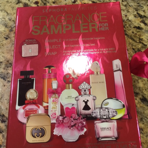 Sephora fragrance sampler