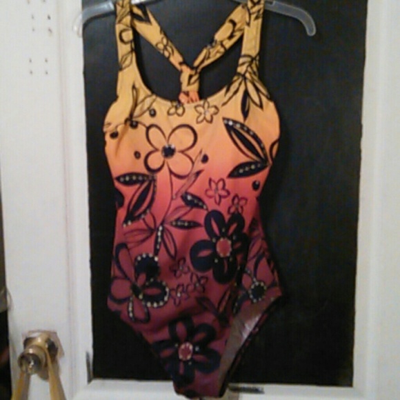 Longitude one piece swim suit