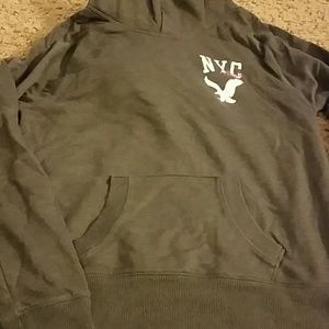 Long sleeve hooded shirt