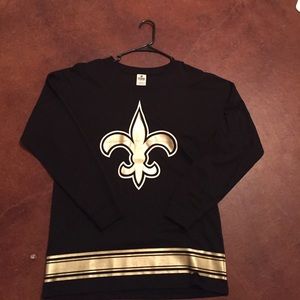 Pink by Victoria's Secret long sleeved Saints top.