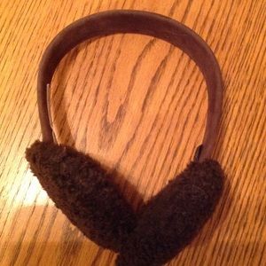 Brown Suede J.Crew Ear Muffs
