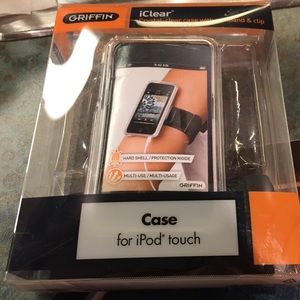iPod Clear Case w/ armband & clip