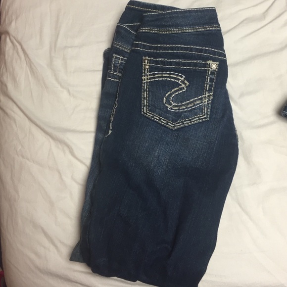 Silver Jeans! Never Worn!