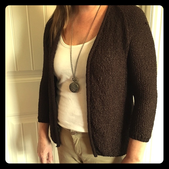 Brown sweater