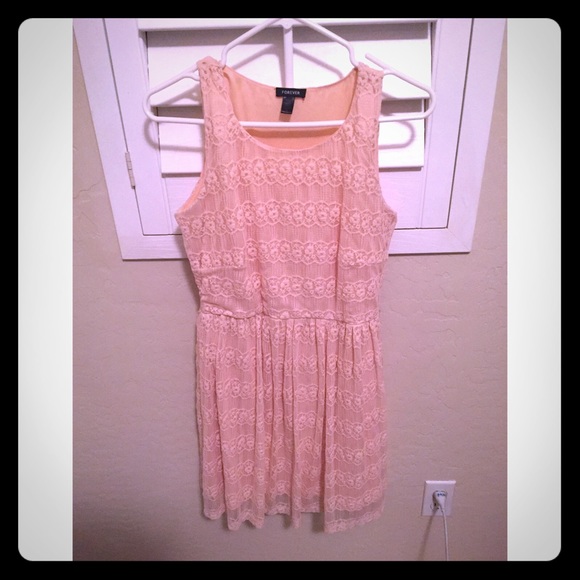 Light Pink Lace Dress
