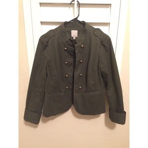 Olive Green Military Jacket