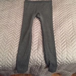Thick grey leggings