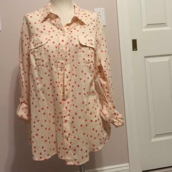 7-button up shirt with stars!!!