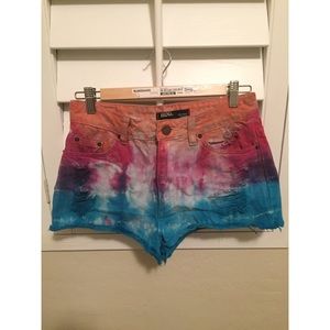 Tie Dye Cheeky Shorts