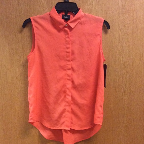 Mossimo orange dress top - Picture 3 of 3
