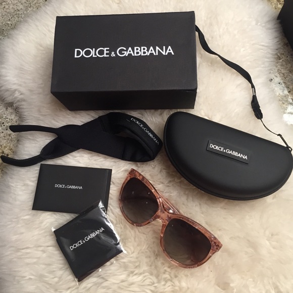 Brand New Authentic Dolce&Gabbana Pink Sunglasses