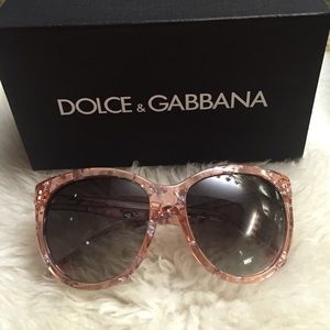 Brand New Authentic Dolce&Gabbana Pink Sunglasses