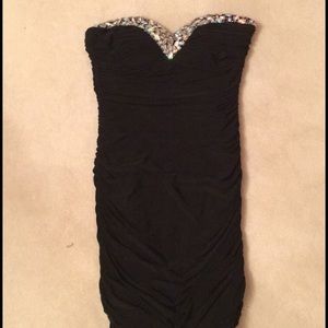 Short black dress