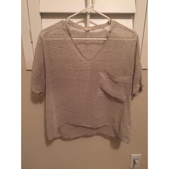 Black and White Stripped Shirt