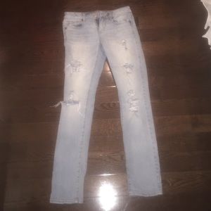 American eagle ripped jeans