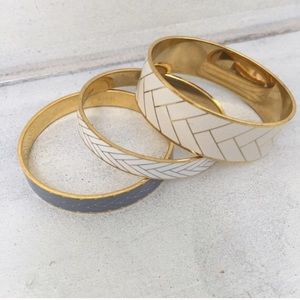 J. Crew bangle set