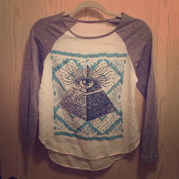 3/4 length sleeve top