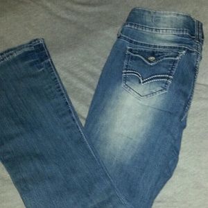 Charlotte russe refuge knockout skinny boot jeans