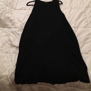 ASOS Black sleeveless shift dress