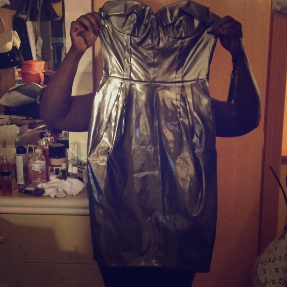 Dolce&Gabbana Metallic Tube Dress