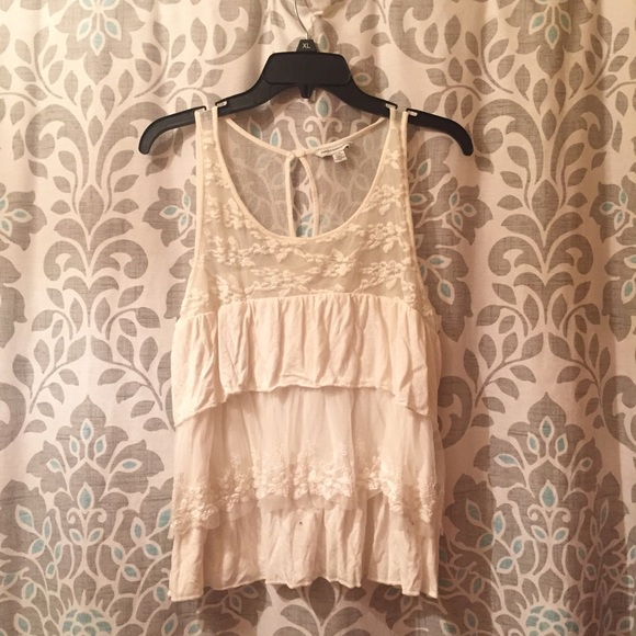 American Eagle Outfitters Tops - White Tank Top