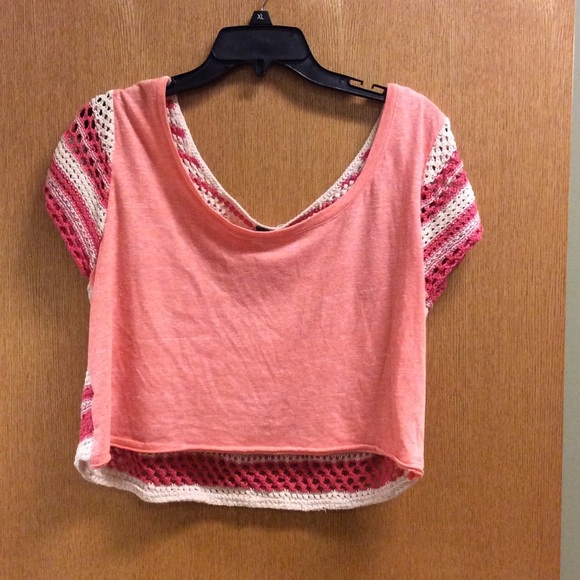 Free people woven back crop top - Picture 2 of 4