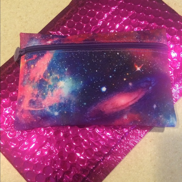 Galaxy makeup bag