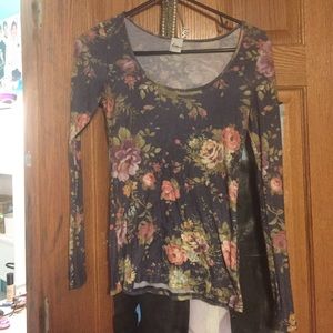 Pacsun Kira floral top
