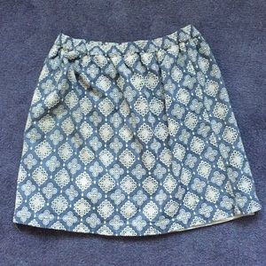 Vintage eyelet skirt