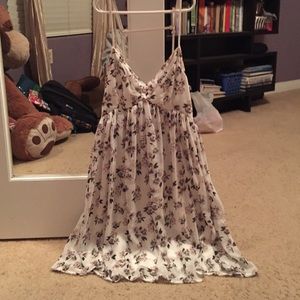 Floral baby doll dress