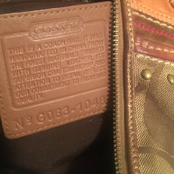 Aztec x Coach bag - Picture 3 of 3