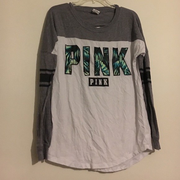 LAST PRICE DROP!! || PINK VARSITY SHIRT