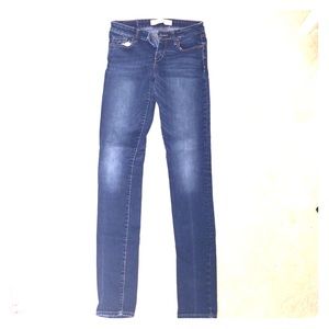 Dark Wash A&F Skinny Jeans