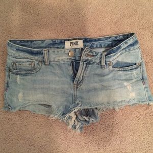 Victoria Secret's PINK Denim Shorts