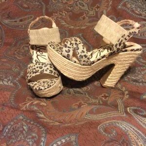 NWOB Leopard Print Heels