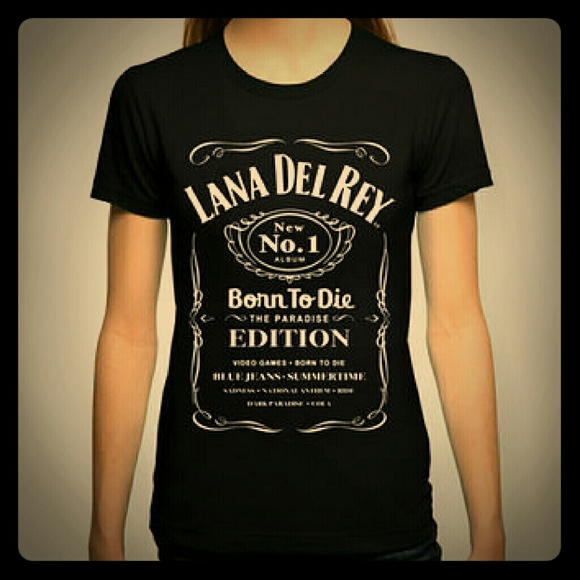 Tops Lana Del Rey Born To Die Jack Daniels Style Shirt Poshmark - bmth collared shirt with cut out sleeves roblox