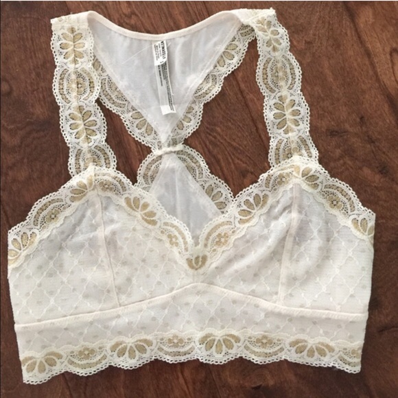 Free People Other - Free People Intimately Lace Galoon Bra