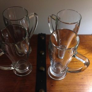 4 Irish Coffee mugs made in Italy