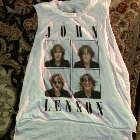 John Lennon muscle tee, size small