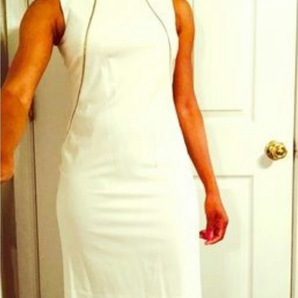 Calvin Klein front zipper dress