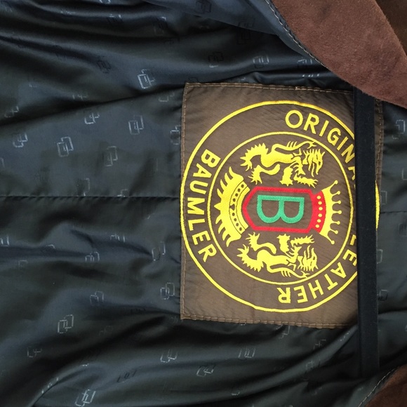 🎉🎉 HP Custom BAUMLER suede jacket. MINT! - Picture 4 of 4
